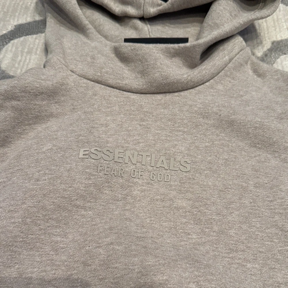 Fear of God Essentials Tan Hoodie - Picture 2 of 11
